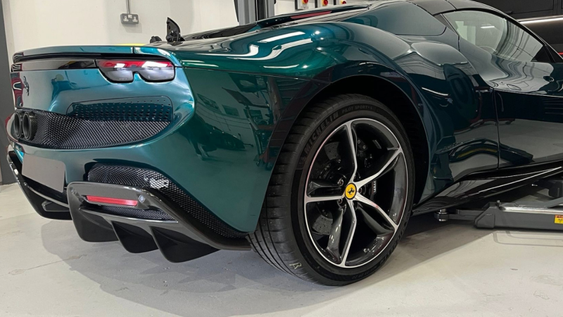Photo of Novitec Carbon Fibre Dual Tailpipes for the Ferrari 296 GTB/GTS - Image 6